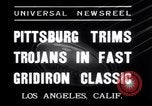 Image of USC versus Pittsburgh football Los Angeles California USA, 1935, second 4 stock footage video 65675025718