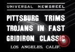 Image of USC versus Pittsburgh football Los Angeles California USA, 1935, second 6 stock footage video 65675025718