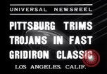 Image of USC versus Pittsburgh football Los Angeles California USA, 1935, second 7 stock footage video 65675025718
