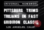 Image of USC versus Pittsburgh football Los Angeles California USA, 1935, second 11 stock footage video 65675025718