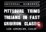 Image of USC versus Pittsburgh football Los Angeles California USA, 1935, second 12 stock footage video 65675025718