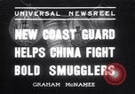 Image of Chinese cruisers to stop smuggling China, 1936, second 1 stock footage video 65675025722