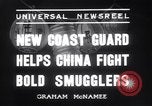 Image of Chinese cruisers to stop smuggling China, 1936, second 6 stock footage video 65675025722