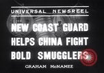 Image of Chinese cruisers to stop smuggling China, 1936, second 11 stock footage video 65675025722