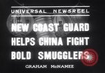 Image of Chinese cruisers to stop smuggling China, 1936, second 12 stock footage video 65675025722