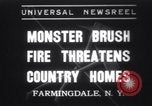 Image of Blaze of fire New York United States USA, 1937, second 1 stock footage video 65675025729