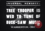 Image soldat épouse Warrenton Oregon USA, 1937, de la seconde 3 séquences d'archives historiques vidéo 65675025732
