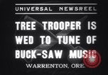 Image soldat épouse Warrenton Oregon USA, 1937, de la seconde 5 séquences d'archives historiques vidéo 65675025732