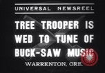 Image soldat épouse Warrenton Oregon USA, 1937, de la seconde 8 séquences d'archives historiques vidéo 65675025732