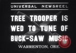 Image soldat épouse Warrenton Oregon USA, 1937, de la seconde 11 séquences d'archives historiques vidéo 65675025732