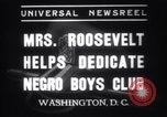 Standbild Eleanor Roosevelt Washington DC USA, 1937, aus Sekunde 11 historischem Filmmaterial Videoclip 65675025735