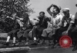 Standbild log rolling Longview Washington USA, 1937, aus Sekunde 26 historischem Filmmaterial Videoclip 65675025736