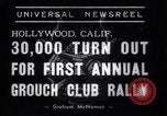 Image of Grouch Club Convention California United States USA, 1939, second 10 stock footage video 65675025739