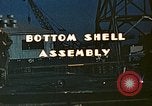 Image of Assembly of bottom shells for Liberty ship during World War 2 California United States USA, 1942, second 4 stock footage video 65675025792