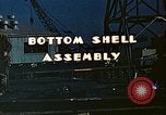Image of Assembly of bottom shells for Liberty ship during World War 2 California United States USA, 1942, second 5 stock footage video 65675025792