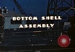 Image of Assembly of bottom shells for Liberty ship during World War 2 California United States USA, 1942, second 6 stock footage video 65675025792