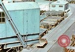 Image of Assembly of bottom shells for Liberty ship during World War 2 California United States USA, 1942, second 10 stock footage video 65675025792