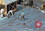 Image of Assembly of bottom shells for Liberty ship during World War 2 California United States USA, 1942, second 34 stock footage video 65675025792