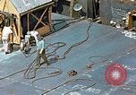 Image of Assembly of bottom shells for Liberty ship during World War 2 California United States USA, 1942, second 36 stock footage video 65675025792