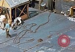 Image of Assembly of bottom shells for Liberty ship during World War 2 California United States USA, 1942, second 38 stock footage video 65675025792