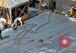 Image of Assembly of bottom shells for Liberty ship during World War 2 California United States USA, 1942, second 39 stock footage video 65675025792