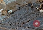 Image of Assembly of bottom shells for Liberty ship during World War 2 California United States USA, 1942, second 41 stock footage video 65675025792