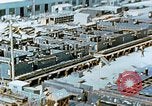 Image of Work being done on inverted deck house section of a Liberty ship  California United States USA, 1942, second 19 stock footage video 65675025793