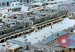 Image of Work being done on inverted deck house section of a Liberty ship  California United States USA, 1942, second 22 stock footage video 65675025793