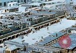 Image of Work being done on inverted deck house section of a Liberty ship  California United States USA, 1942, second 23 stock footage video 65675025793