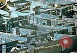 Image of Work being done on inverted deck house section of a Liberty ship  California United States USA, 1942, second 29 stock footage video 65675025793