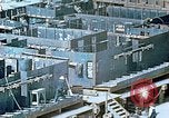 Image of Work being done on inverted deck house section of a Liberty ship  California United States USA, 1942, second 45 stock footage video 65675025793