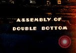Image of Assembly of double bottom for a Liberty ship during World War 2 California United States USA, 1942, second 1 stock footage video 65675025794