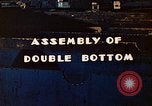 Image of Assembly of double bottom for a Liberty ship during World War 2 California United States USA, 1942, second 3 stock footage video 65675025794