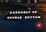 Image of Assembly of double bottom for a Liberty ship during World War 2 California United States USA, 1942, second 5 stock footage video 65675025794