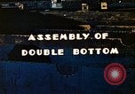 Image of Assembly of double bottom for a Liberty ship during World War 2 California United States USA, 1942, second 7 stock footage video 65675025794