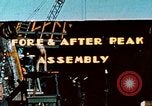 Image of Construction of fore and after peaks of Liberty ship in World War 2 California United States USA, 1942, second 1 stock footage video 65675025795