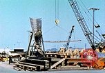 Image of Construction of fore and after peaks of Liberty ship in World War 2 California United States USA, 1942, second 14 stock footage video 65675025795