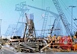 Image of Construction of fore and after peaks of Liberty ship in World War 2 California United States USA, 1942, second 16 stock footage video 65675025795