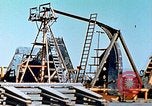 Image of Construction of fore and after peaks of Liberty ship in World War 2 California United States USA, 1942, second 22 stock footage video 65675025795