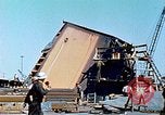 Image of Construction of fore and after peaks of Liberty ship in World War 2 California United States USA, 1942, second 27 stock footage video 65675025795