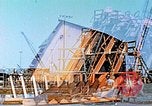 Image of Construction of fore and after peaks of Liberty ship in World War 2 California United States USA, 1942, second 41 stock footage video 65675025795