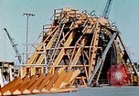 Image of Construction of fore and after peaks of Liberty ship in World War 2 California United States USA, 1942, second 47 stock footage video 65675025795