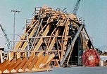 Image of Construction of fore and after peaks of Liberty ship in World War 2 California United States USA, 1942, second 48 stock footage video 65675025795