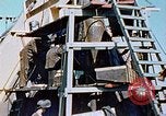 Image of Construction of fore and after peaks of Liberty ship in World War 2 California United States USA, 1942, second 62 stock footage video 65675025795