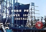 Image of Lower section of fore peak put in place on Liberty ship  California United States USA, 1942, second 7 stock footage video 65675025796