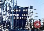 Image of Lower section of fore peak put in place on Liberty ship  California United States USA, 1942, second 9 stock footage video 65675025796