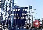 Image of Lower section of fore peak put in place on Liberty ship  California United States USA, 1942, second 10 stock footage video 65675025796