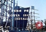 Image of Lower section of fore peak put in place on Liberty ship  California United States USA, 1942, second 13 stock footage video 65675025796