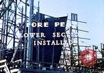 Image of Lower section of fore peak put in place on Liberty ship  California United States USA, 1942, second 16 stock footage video 65675025796