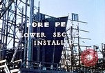 Image of Lower section of fore peak put in place on Liberty ship  California United States USA, 1942, second 17 stock footage video 65675025796